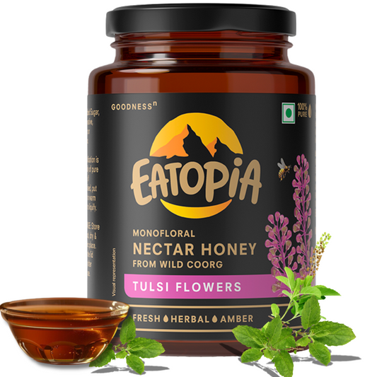 Tulsi Honey 100% Pure Natural  - World's best honey | No Sugar