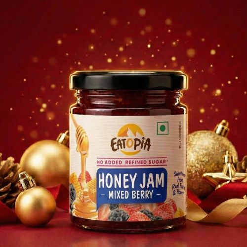 Mixedberry Honey Jam | No Sugar | No preservatives | Real fruits