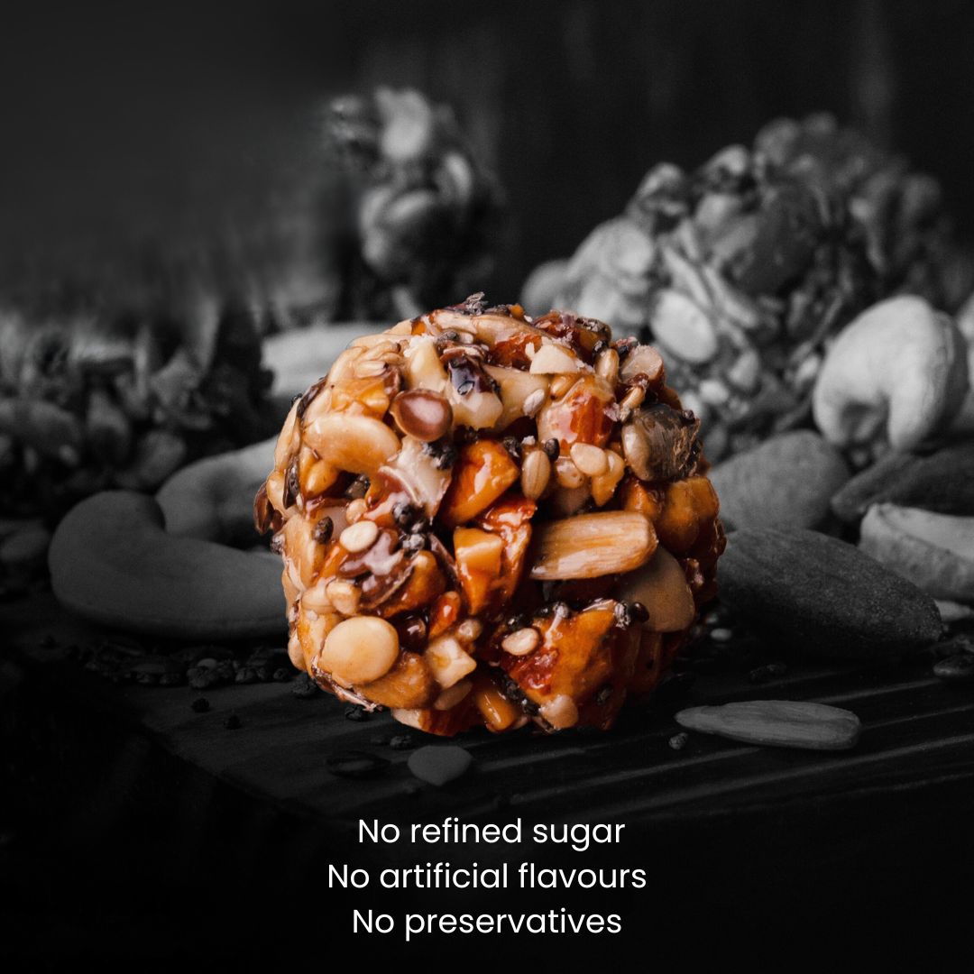 Nut Pops Energy Balls |Dry Fruits,Seeds,Pure Honey | Pack of 3 x 100gm each (30 pcs)