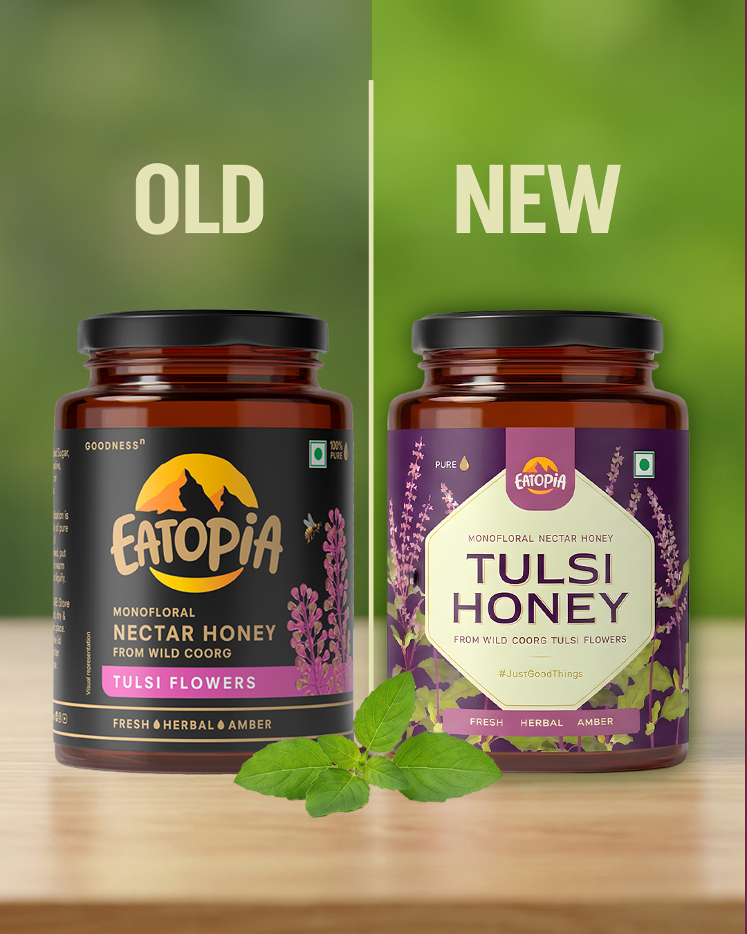 Tulsi Honey 100% Pure Natural  - World's best honey | No Sugar