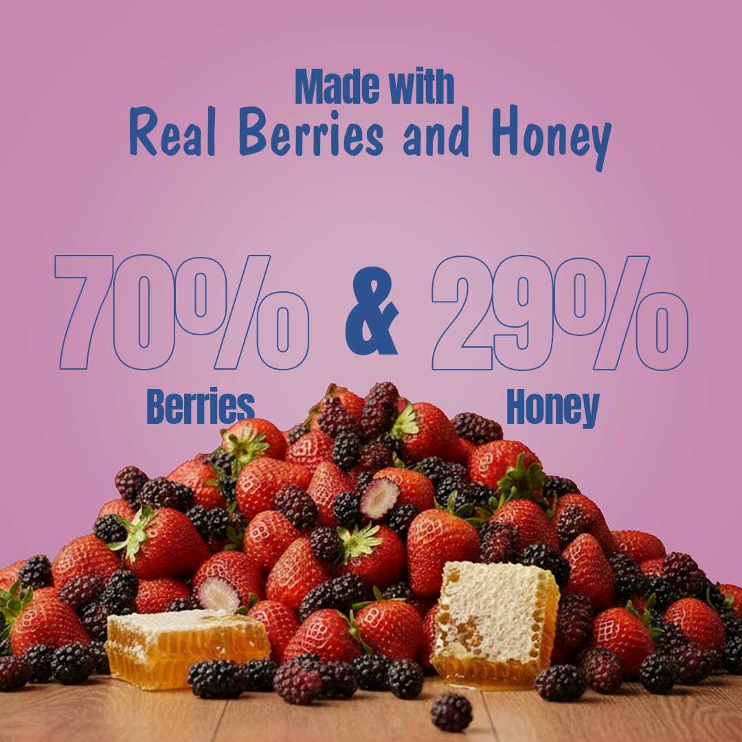 Strawberry + Mulberry Honey Jam (Combo) | No refined sugar, No added preservatives