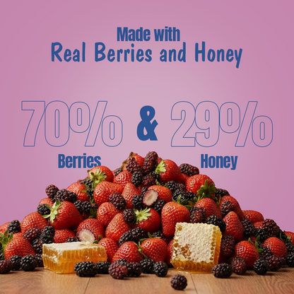 Strawberry + Mulberry Honey Jam (Combo) | No refined sugar, No added preservatives