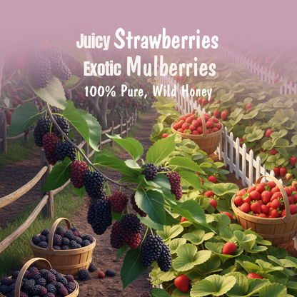 Mixedberry + Strawberry Honey Jam (Combo) | No refined sugar, No added preservatives