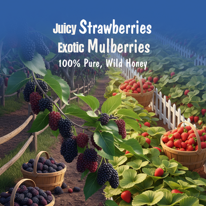 Mixedberry Honey Jam (Pack of 2) | 70% Real Berries, No refined sugar, No added preservatives