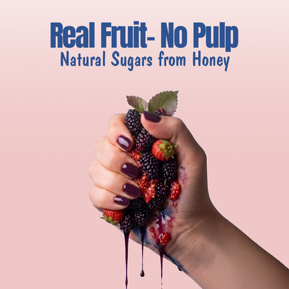 Assorted Pack of 3 Honey Jam | Mixedberry + Strawberry + Mulberry | No refined sugar, No added preservatives