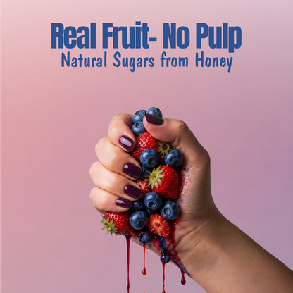 Strawberry + Blueberry Honey Jam (Combo) | No refined sugar, No added preservatives