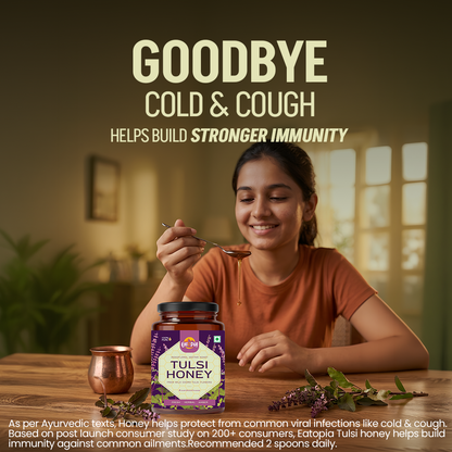 Tulsi Honey 100% Pure Natural | Real Tulsi Nectar Honey, No added preservatives, No adulteration