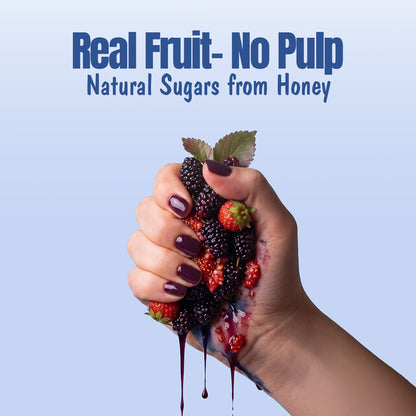 Mixedberry Honey Jam 550g | 70% Real Berries, 29% Honey | No refined sugar, No added preservatives