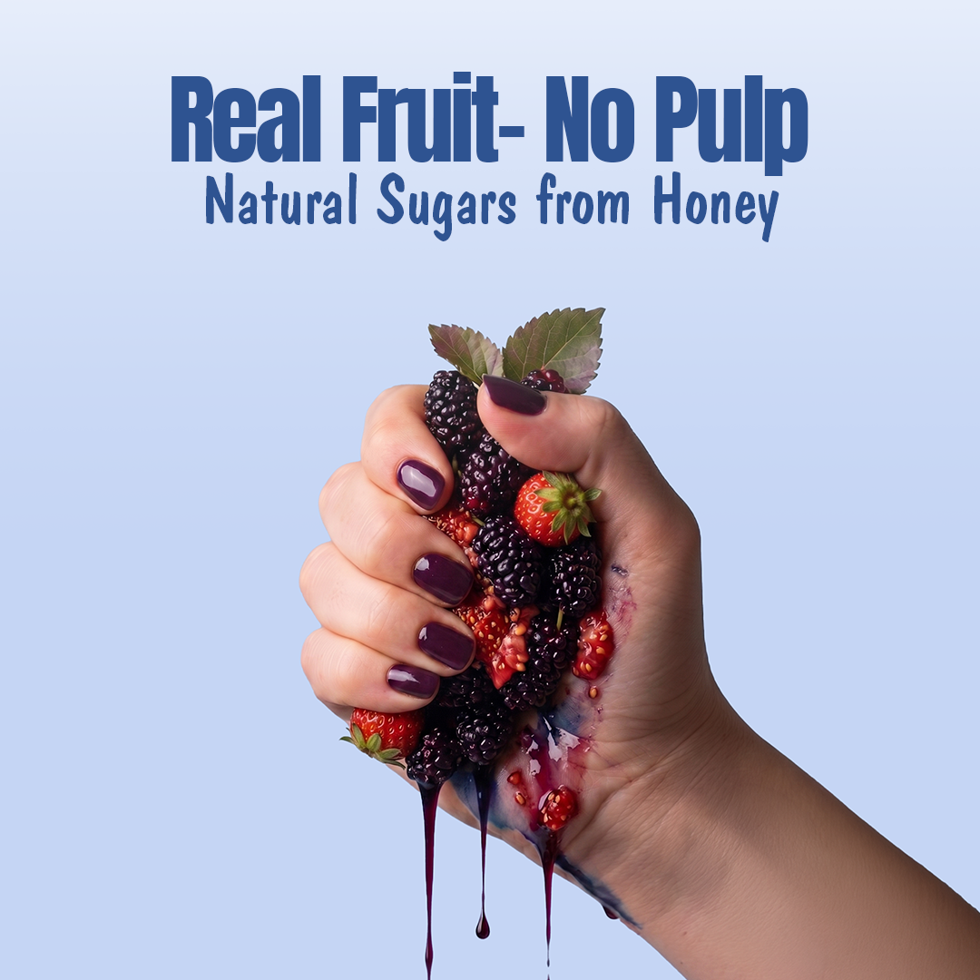 Mixedberry Honey Jam | 70% Real Berries, 29% Honey | No refined sugar, No added preservatives