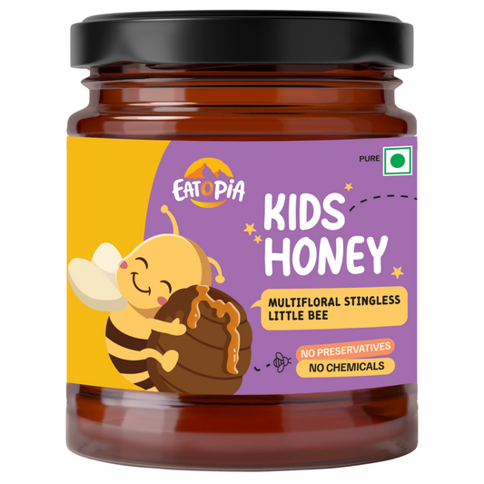 100% Stingless Bees Natural,Pure Kids Little Bee Immunity Building Honey | Medicinal plants