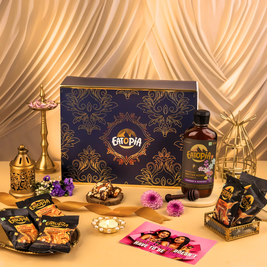 Gourmet Hamper - Farmers Harvest, Fruit Minis & Jam with Diya