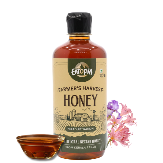 Pure Natural Farmer's Harvest Nectar Honey | No Sugar Adulteration( Squeezy )