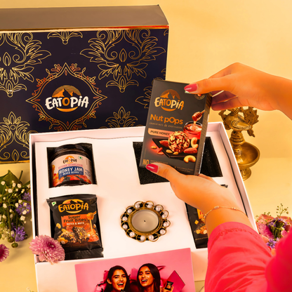 Signature Hamper - Nut Pops, Fruit Minis & Jam with Diya
