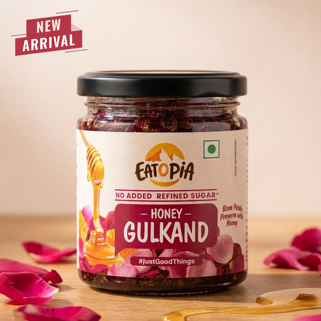Honey Gulkand 240g | No Refined Sugar | No Mishri | Prepared with Honey
