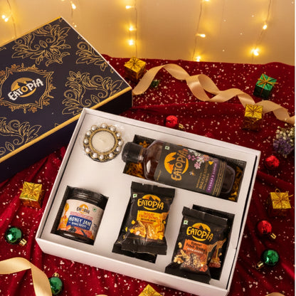 Gourmet Hamper - Farmers Harvest, Fruit Minis & Jam with Diya