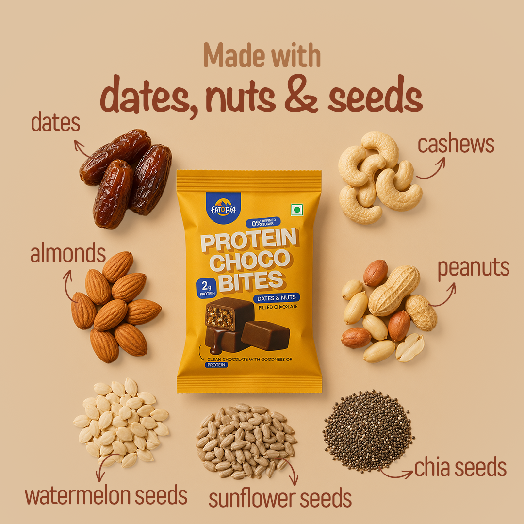 Choco Combo - Choco Nut Spread (360g) & Protein Choco Bite (100g)