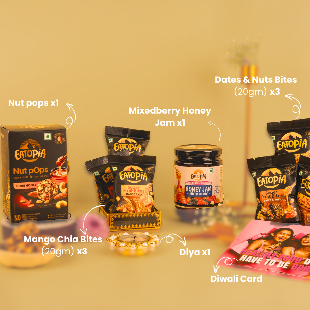 Signature Hamper - Nut Pops, Fruit Minis & Jam with Diya