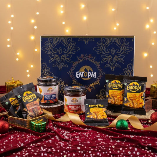 Premium Hamper - Fruit Minis & Jams with Diya