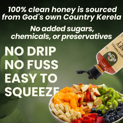 Pure Natural Farmer's Harvest Nectar Honey | No Sugar Adulteration( Squeezy ) | Pack of 2