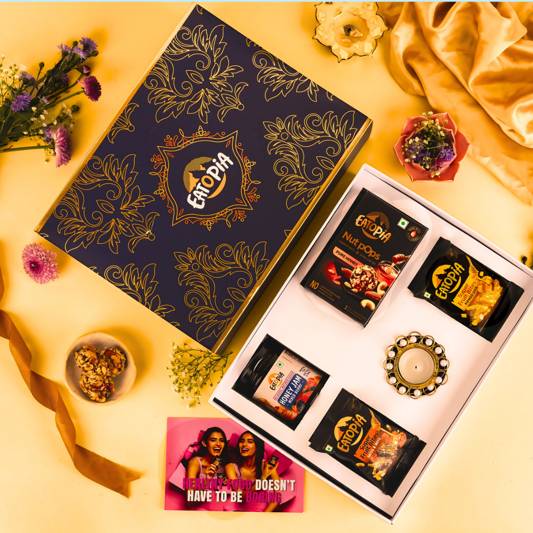 Signature Hamper - Nut Pops, Fruit Minis & Jam with Diya