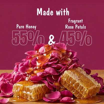 Honey Gulkand 240g | No Refined Sugar | No Mishri | Prepared with Honey