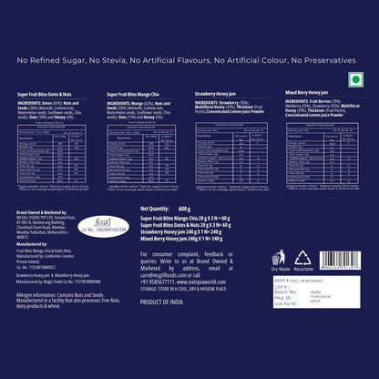 Premium Hamper - Fruit Minis & Jams with Diya