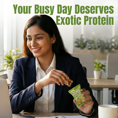 Protein Fruit Bites Jackfruit Almond |Dry Fruits Protein Bars |Healthy Energy Snacks - Pack of 2 (10 bars)