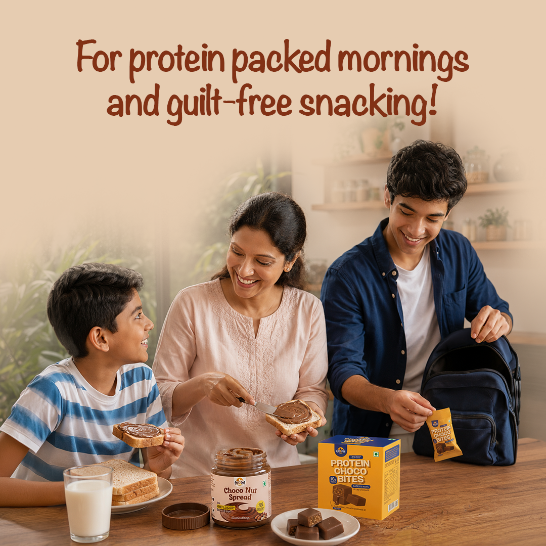 Choco Combo - Choco Nut Spread (360g) & Protein Choco Bite (100g)