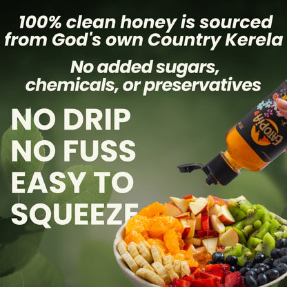 Pure Natural Farmer's Harvest Nectar Honey | No Sugar Adulteration( Squeezy ) | Pack of 2