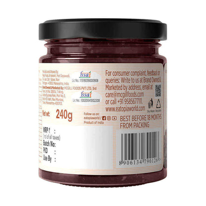 Real Fruit Honey Jam | Mulberry | No added preservatives, colour, sugar