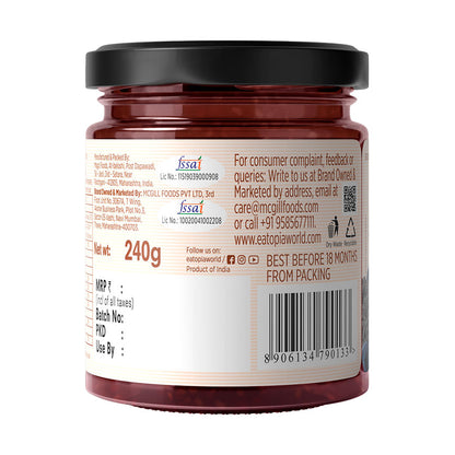 Real Pure Fruit Honey Jam | Mixed berry | No added preservatives | No Sugar