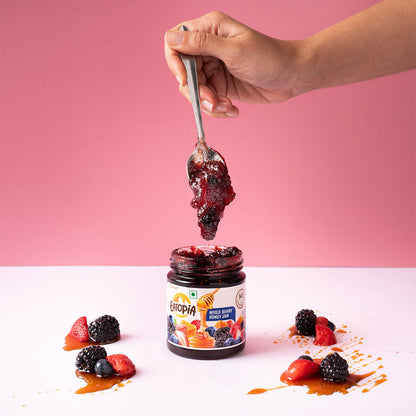 Mixberry + Mulberry + Strawberry Honey Jam (Combo)
