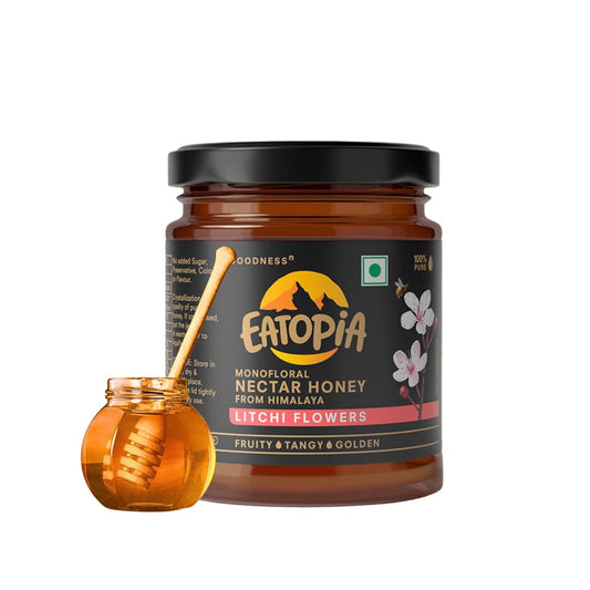 100% Natural,Pure Original Litchi Flowers Honey ( 250 gm )