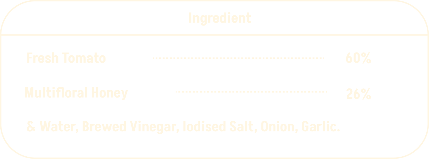 Tomato Ketchup 440g (Pack of 2) | 60% Fresh Tomatoes | No Refined Sugar - Sweetened with Honey | No Preservatives