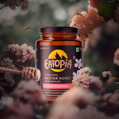 100% Natural,Pure Original Litchi Flowers Honey ( 250 gm )