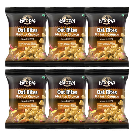 Oat Bites Freebie (Pack of 6) - Masala Crunch