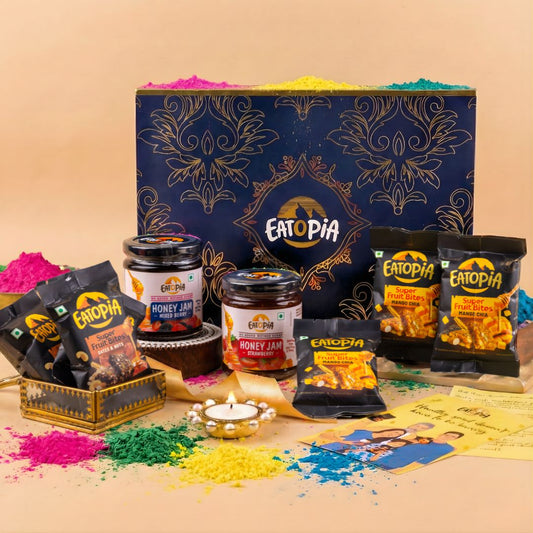Premium Hamper - Fruit Minis & Jams with Diya