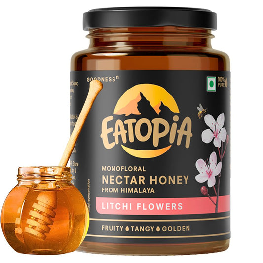 100% Natural,Pure Original Litchi Flowers Honey (Monofloral)| No Sugar