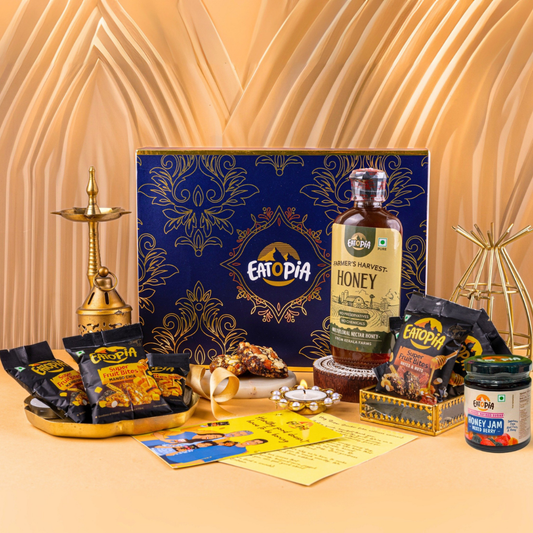 Gourmet Hamper - Farmers Harvest, Fruit Minis & Jam with Diya