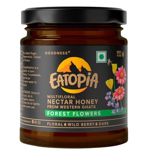 Forest Flowers 100% Pure & Natural Immunity Booster Honey - (Multifloral) | No Sugar ( 250g )