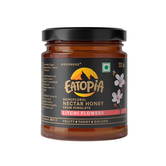 100% Natural,Pure Original Litchi Flowers Honey ( 250 gm )
